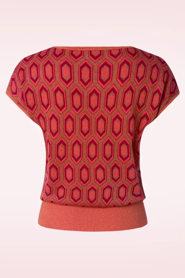 Ann Top Crown In Tweed Oranje-King Louie Flash Sale