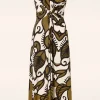 Aubrey Maxi Jurk In Khaki-Surkana Cheap