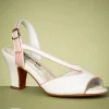 Ava Lilibeth Sandalen In Whisper White En Pearl Blush-Miss Candyfloss Best Sale