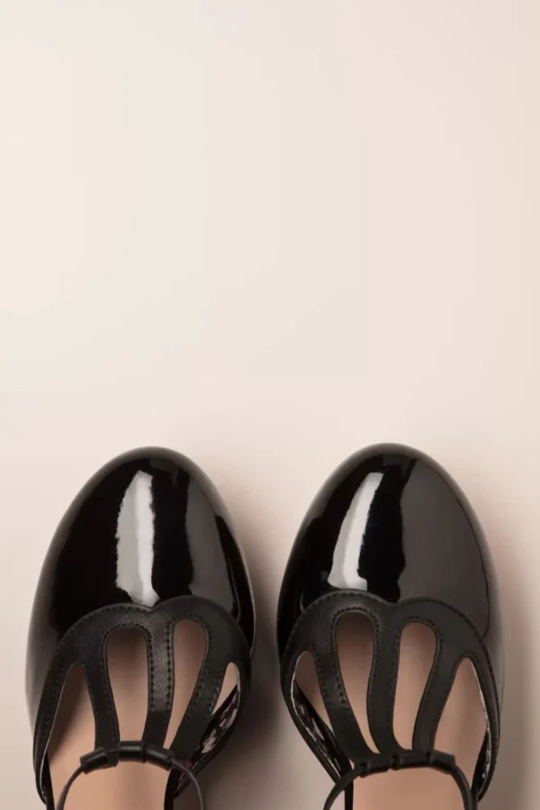 Betty-Pumps In Zwart-Banned Retro Cheap