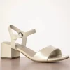 Bonny Lak Sandaaltjes In Champagne-Tamaris Best Sale