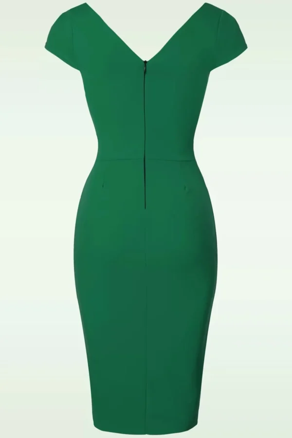 Brenda Penciljurk In Smaragdgroen-Vintage Chic for Topvintage Cheap