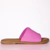 Britt Lederen Slippers In Roze-Tamaris Clearance