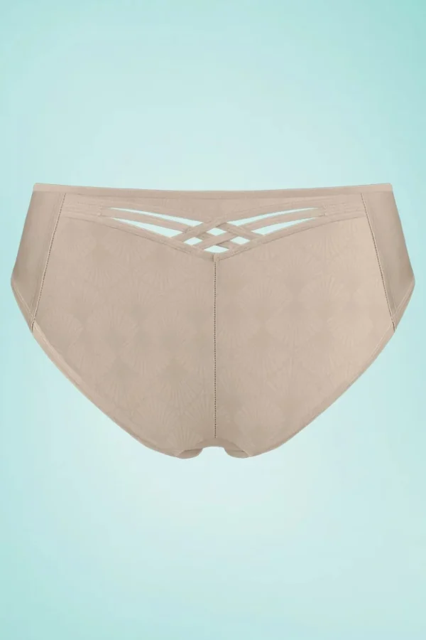 Dame De Paris Glitterbroekje In Beige-Marlies Dekkers Best Sale