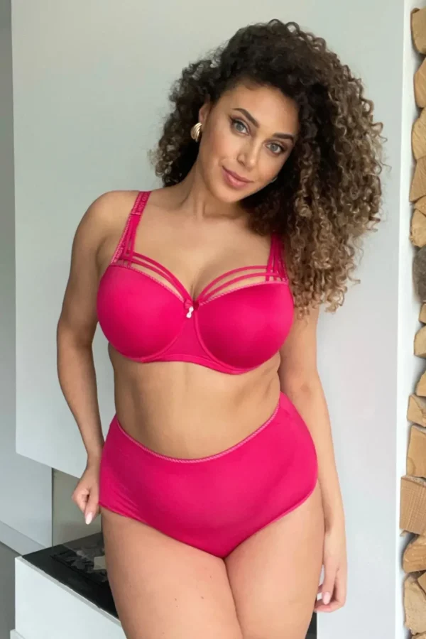 Dame De Paris High Waist Slip In Azalea Rood-Marlies Dekkers Store