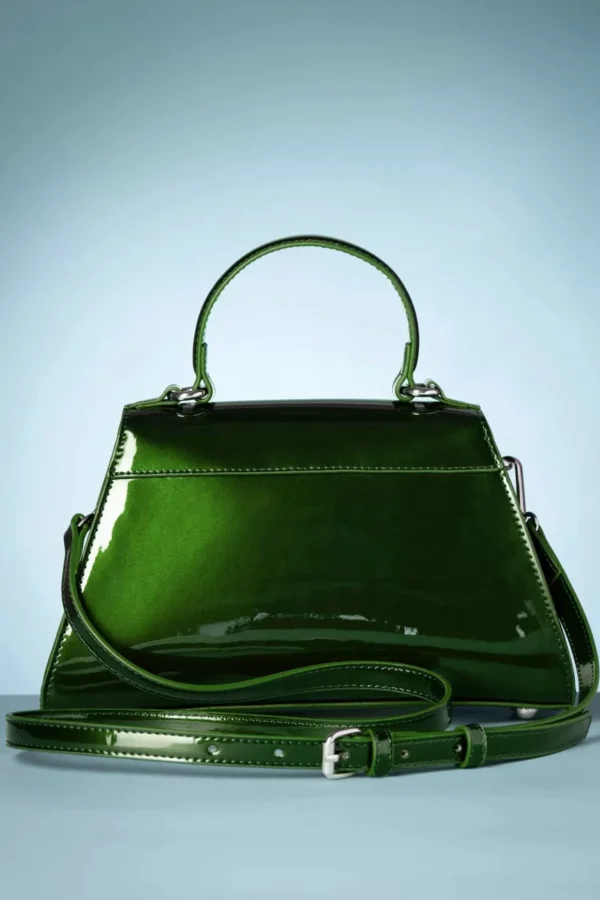 Dance The Night Away Handtas In Metallic Groen-Banned Retro Best Sale