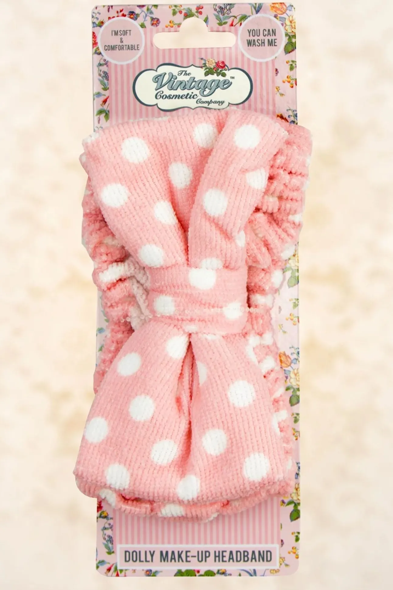 dolly_makeup_hoofdband_in_0.webp Dolly Make-Up Hoofdband In Roze-The Vintage Cosmetic Company Online