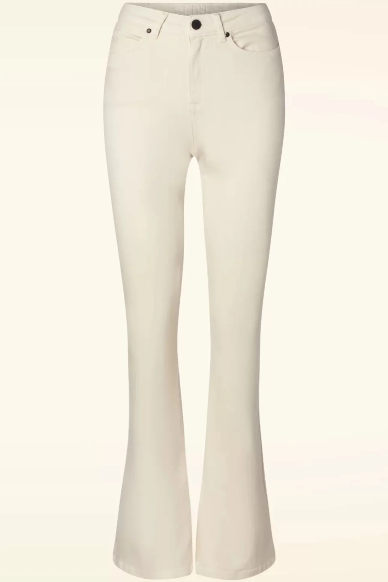 dora_flared_broek_in_gebr_0.webp Dora Flared Broek In Gebroken Wit-Cloud9 Discount