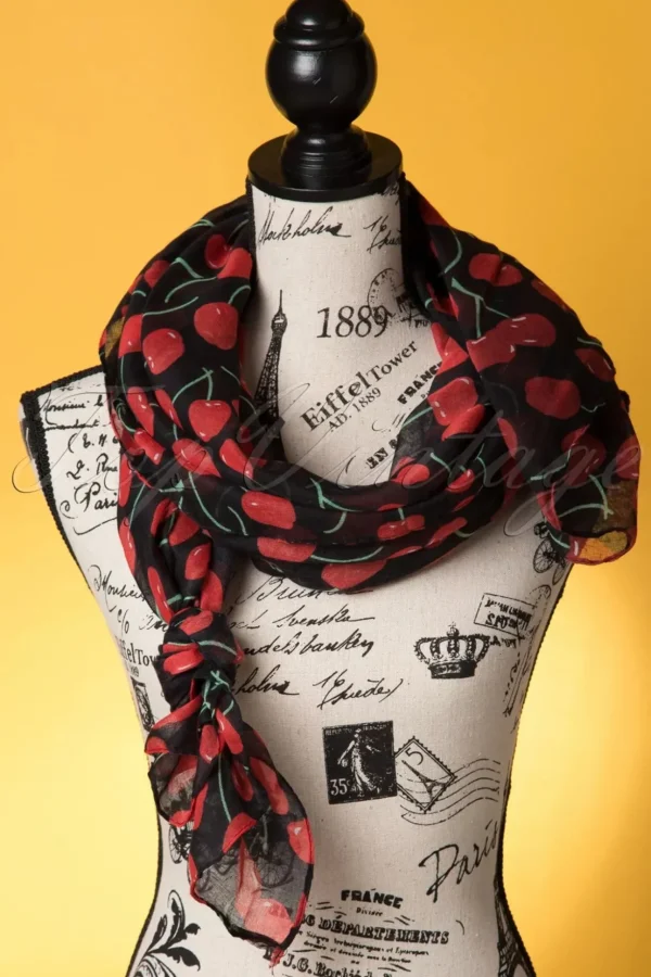 Dus Zeer Kersen Sjaal-ZaZoo Store