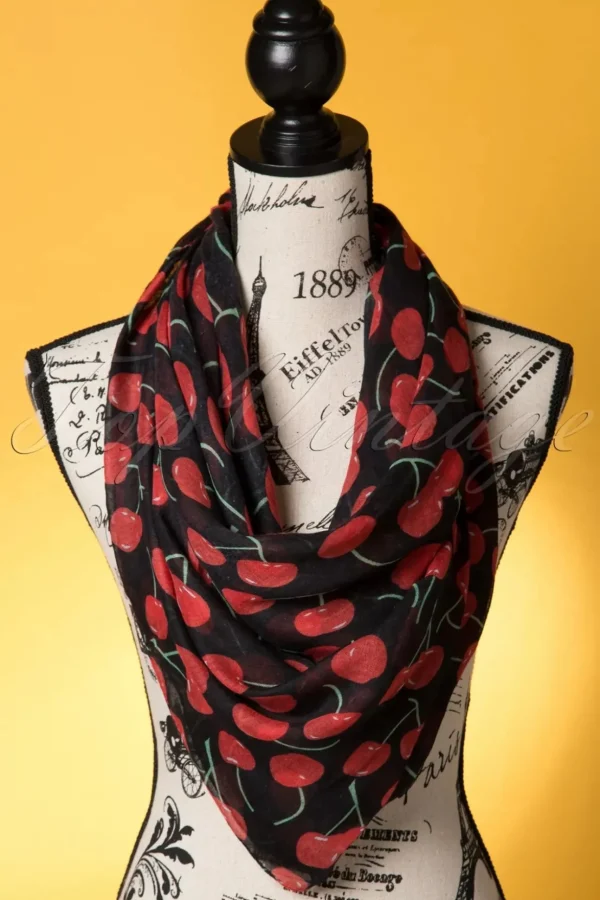 Dus Zeer Kersen Sjaal-ZaZoo Store