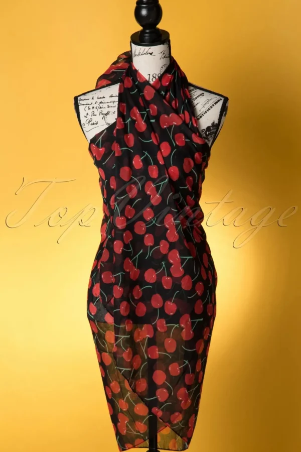 Dus Zeer Kersen Sjaal-ZaZoo Store