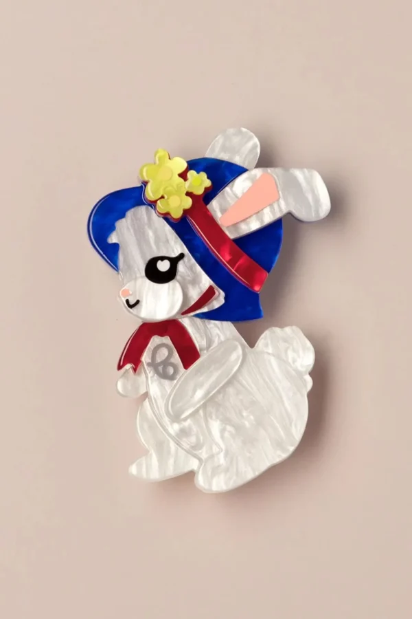 Easter Bunny Broche-Erstwilder Fashion