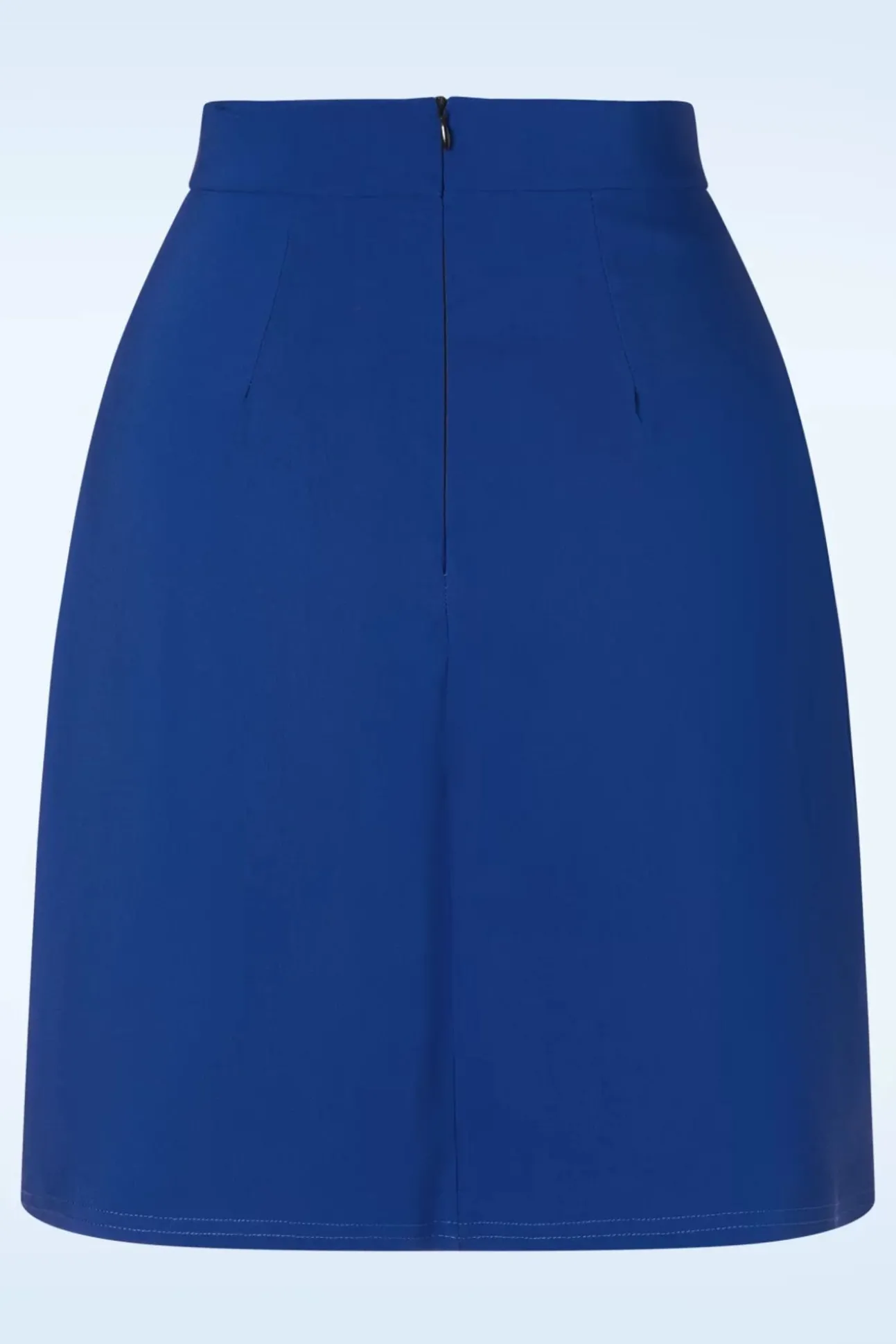 edith_alijn_rok_in_koning_1.webp Edith A-Lijn Rok In Koningsblauw-Vintage Chic for Topvintage Flash Sale