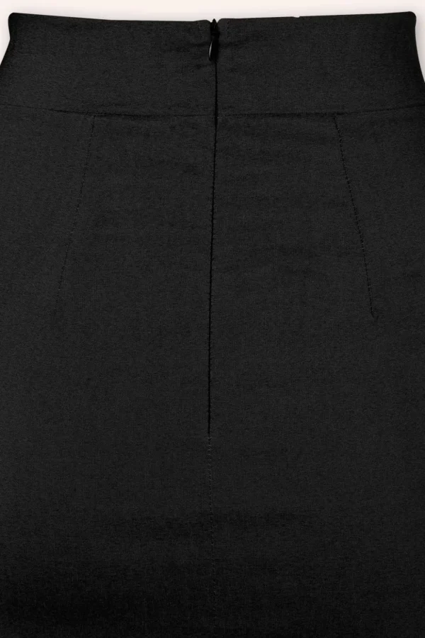 Eleonora Pencilrok In Zwart-Vintage Chic for Topvintage Discount