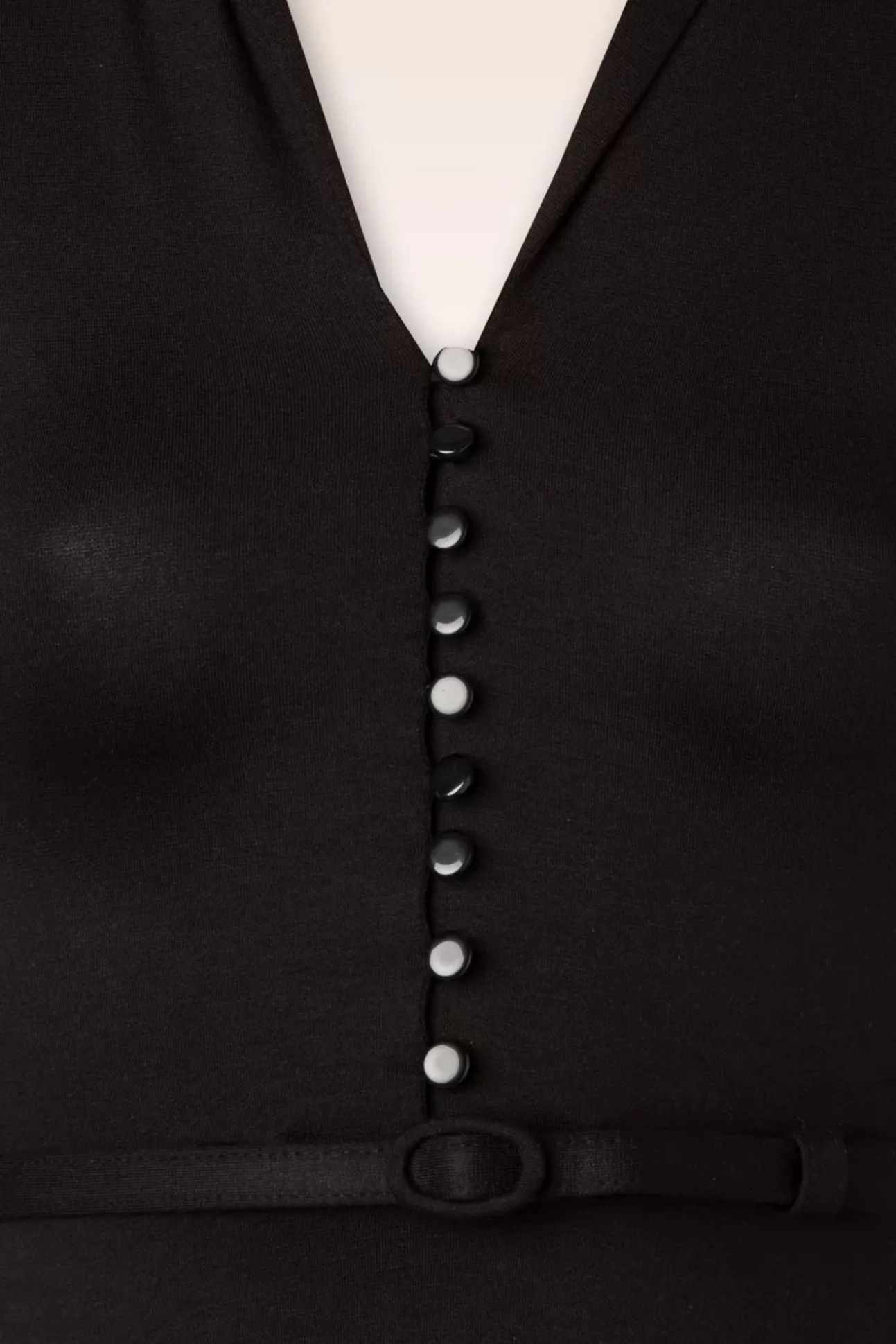 emmy_ecovero_klassieke_ju_2.webp Emmy Ecovero Klassieke Jurk In Zwart-King Louie Sale