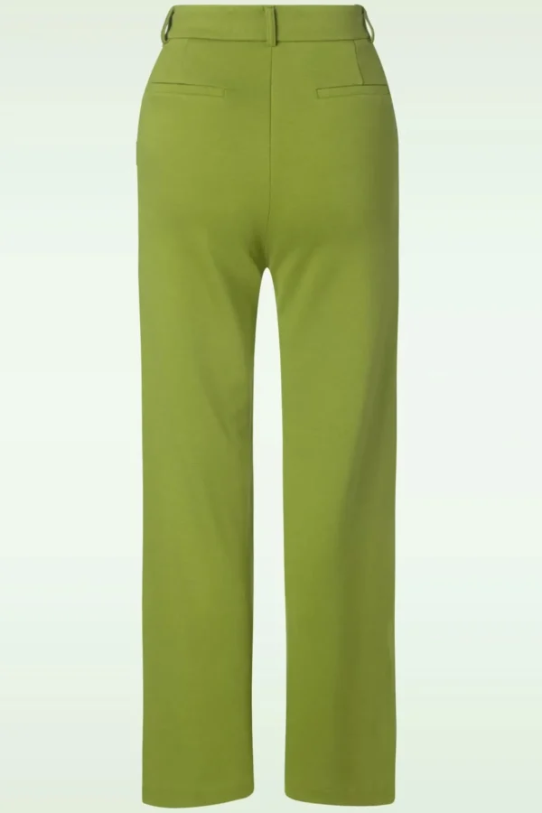 Federica Milano Uni Broek In Woodbine Groen-King Louie Cheap