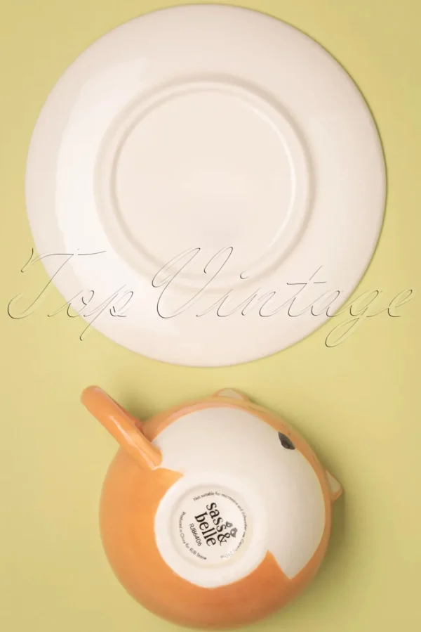 Finley Fox Theekop En Schotelset-Sass & Belle Outlet