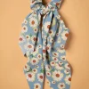 Geraldine Scrunchie In Blauw-Banned Retro New