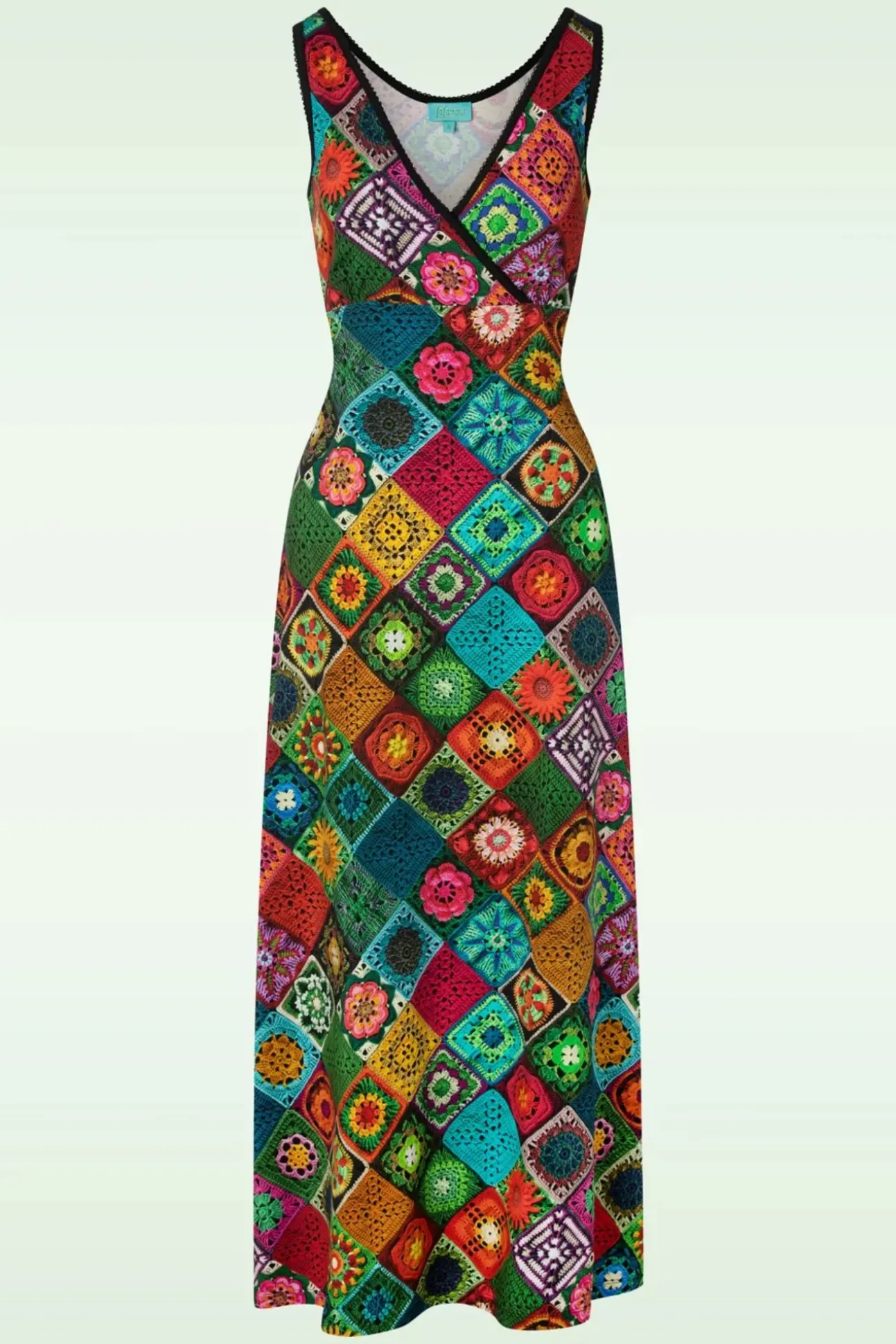 gia_granny_maxi_jurk_in_m_0.webp Gia Granny Maxi Jurk In Multi-LaLamour Outlet