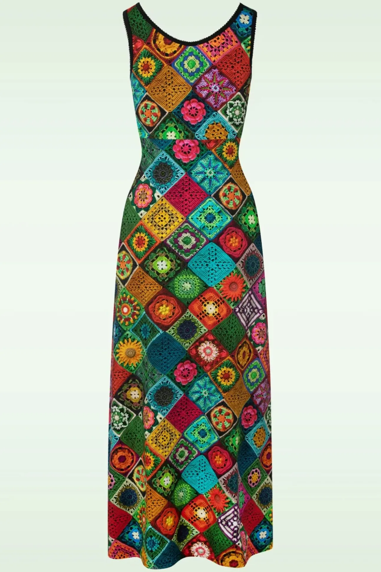 gia_granny_maxi_jurk_in_m_1.webp Gia Granny Maxi Jurk In Multi-LaLamour Outlet