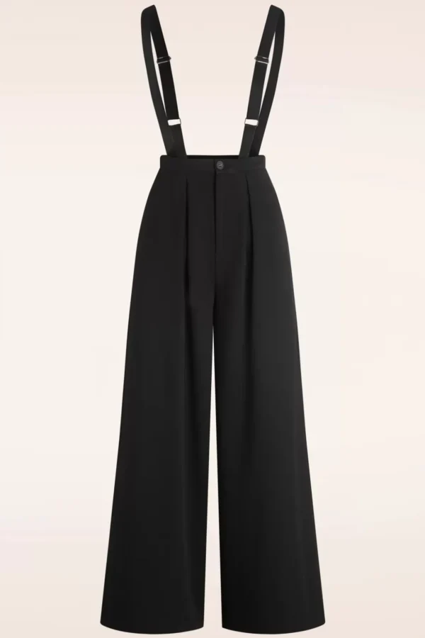 Glynda Broek In Zwart-Collectif Clothing Best Sale