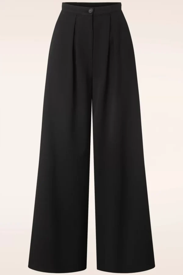 Glynda Broek In Zwart-Collectif Clothing Best Sale