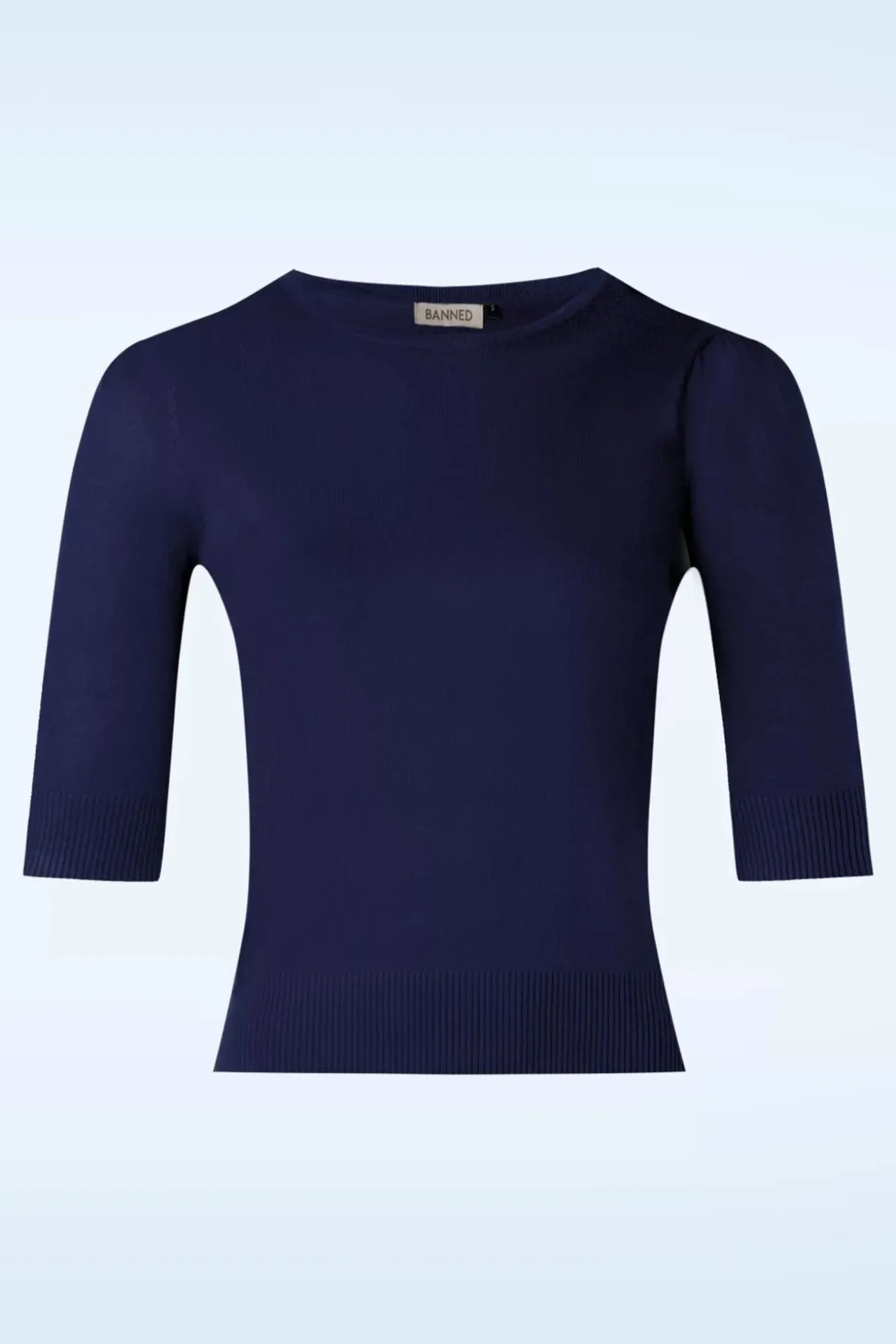 grace_jumper_in_marinebla_0.webp Grace Jumper In Marineblauw-Banned Retro Sale