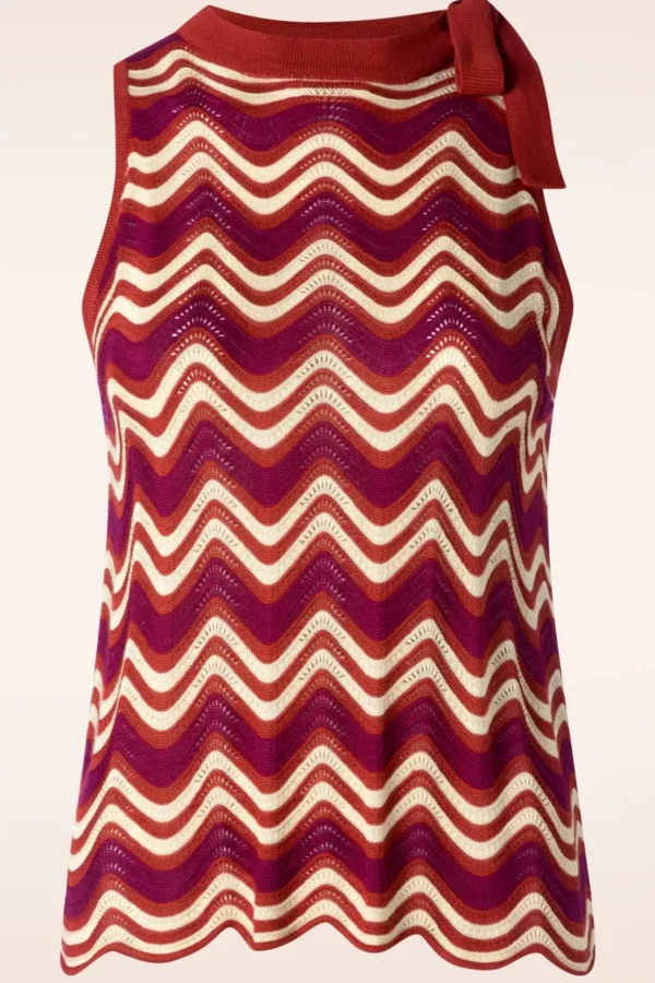 Grooveland Bow Top In Umbre-King Louie Outlet