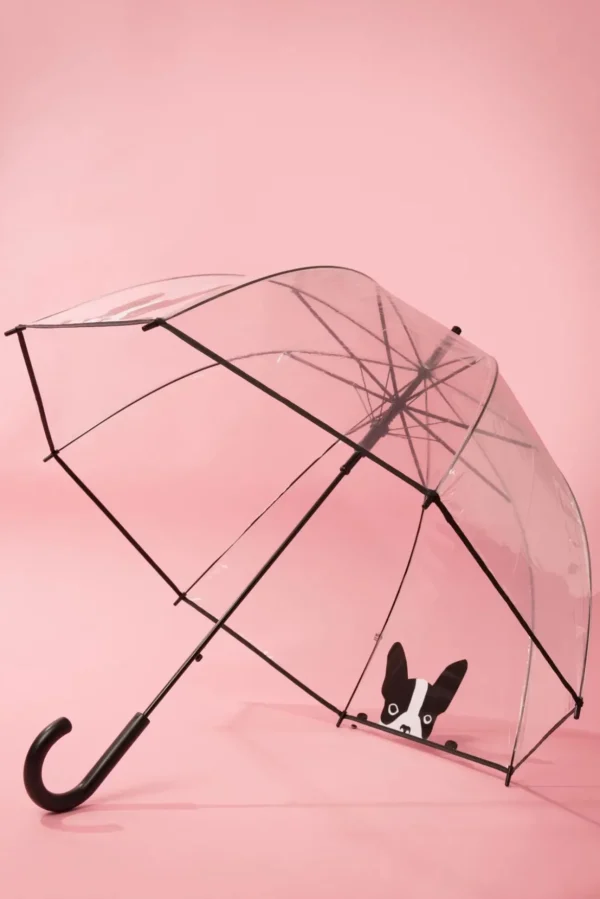 It's Raining Dogs Transparante Koepelparaplu-So Rainy Best
