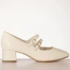 Janey Pumps Van Leder In Creme-Tamaris Sale
