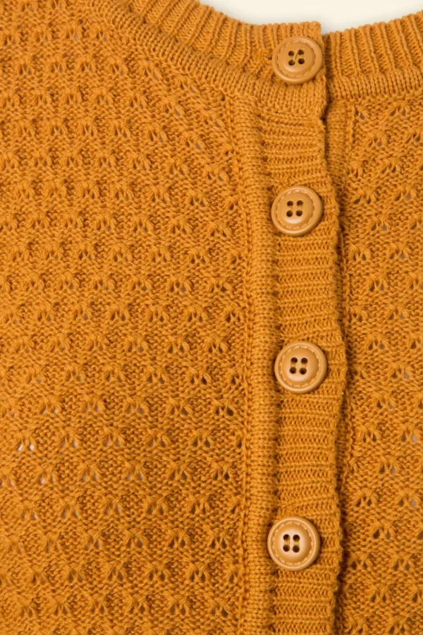 Jennie Vest In Brons-Mak Sweater Shop