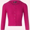 Jennie Vest In Magenta-Mak Sweater Clearance