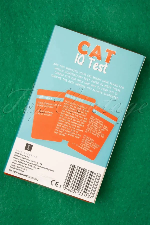 Katten Iq-Test!-Gift Republic Outlet