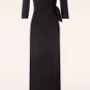 Katy Maxi Jurk In Zwart-Vintage Chic for Topvintage Best