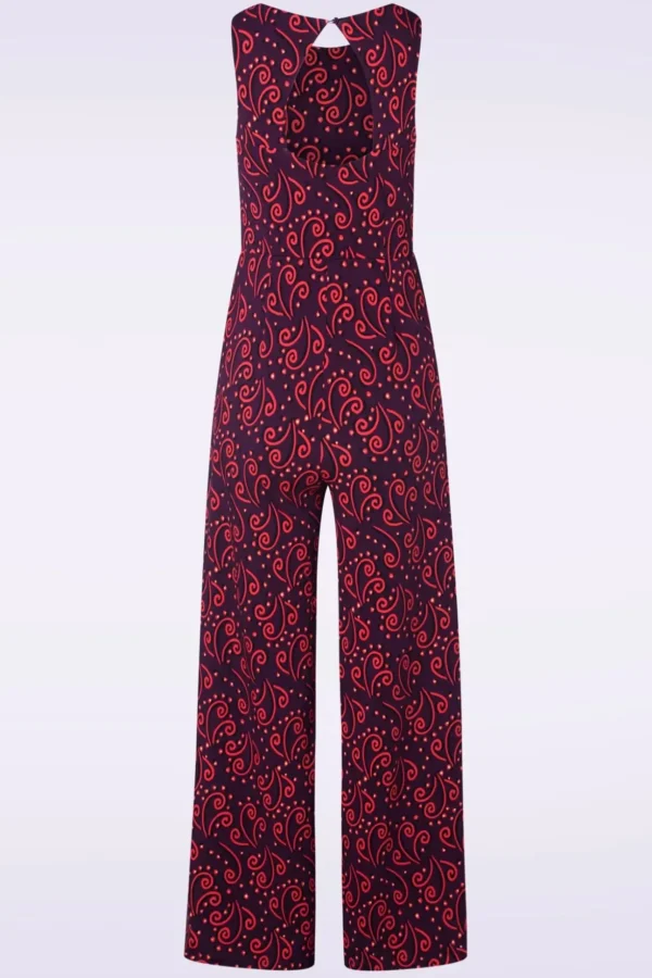 Keira Jumpsuit In Maroon-Surkana Cheap