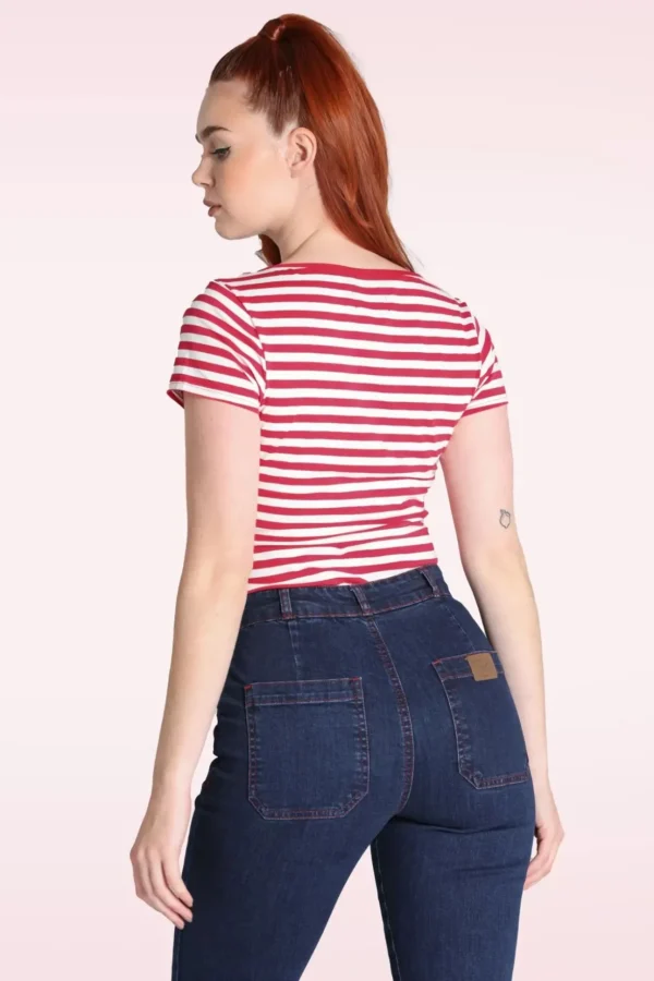 Kit Top In Rood-Bunny Outlet