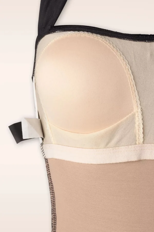 Klassiek Fifties One Piece Badpak Zwart-Esther Williams Store