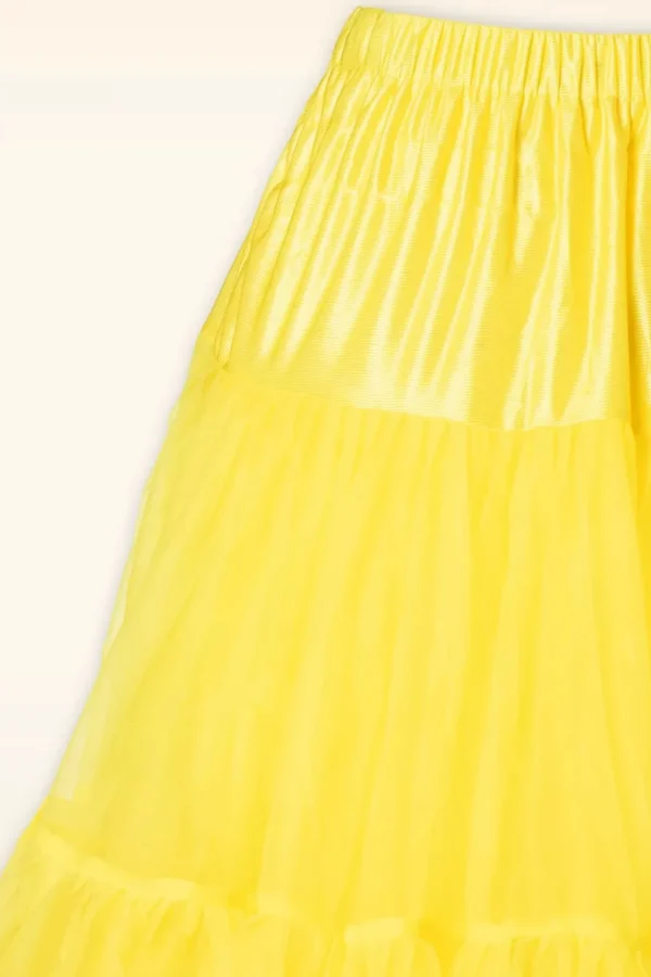 Lola Lifeforms Petticoat In Geel-Banned Retro Clearance