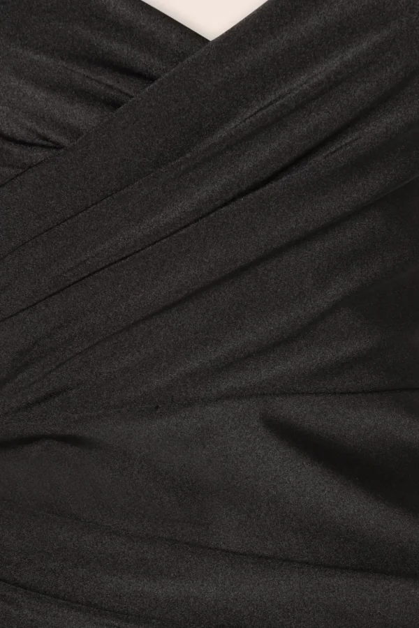 Manchester Pencil Jurk In Zwart-Rebel Love Clothing Discount