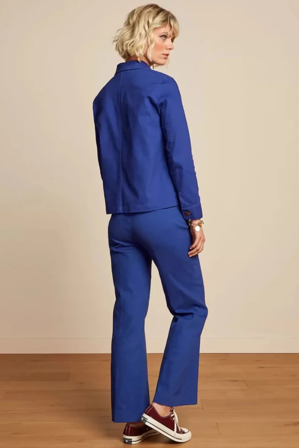 Marcie Broek Sturdy In Dazzling Blauw-King Louie Outlet