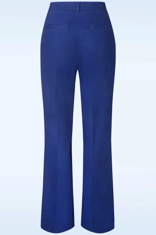 Marcie Broek Sturdy In Dazzling Blauw-King Louie Outlet