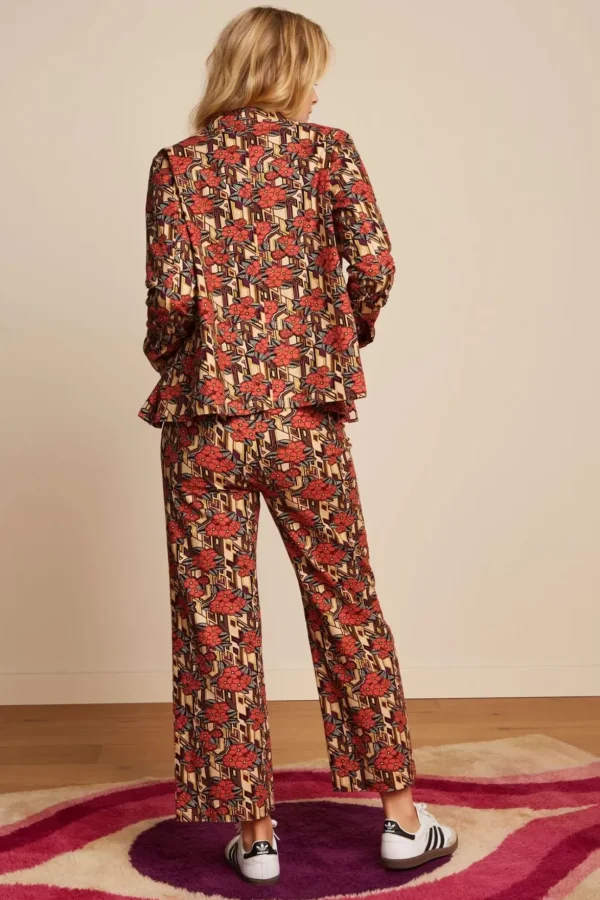 Marcie Cropped Broek Ryder In Marsepein-King Louie Online