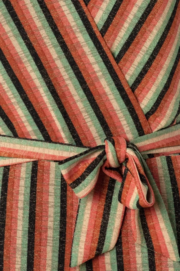 Mary Piso Stripe Jumpsuit In Zwart-King Louie Online