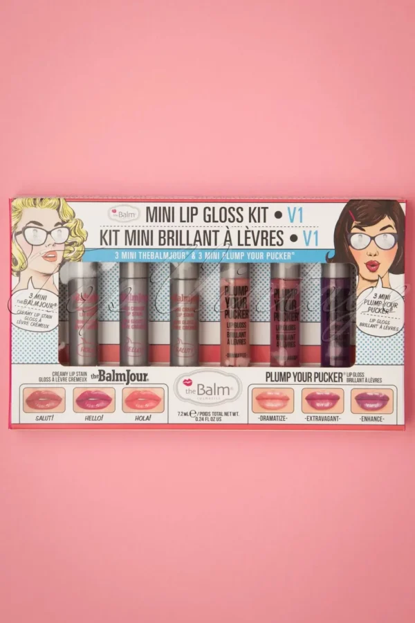 Mini Lipgloss Kit Vol. 1-The Balm Sale
