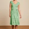 Mira Pop-Up Jurk In Mineraalgroen-King Louie Fashion