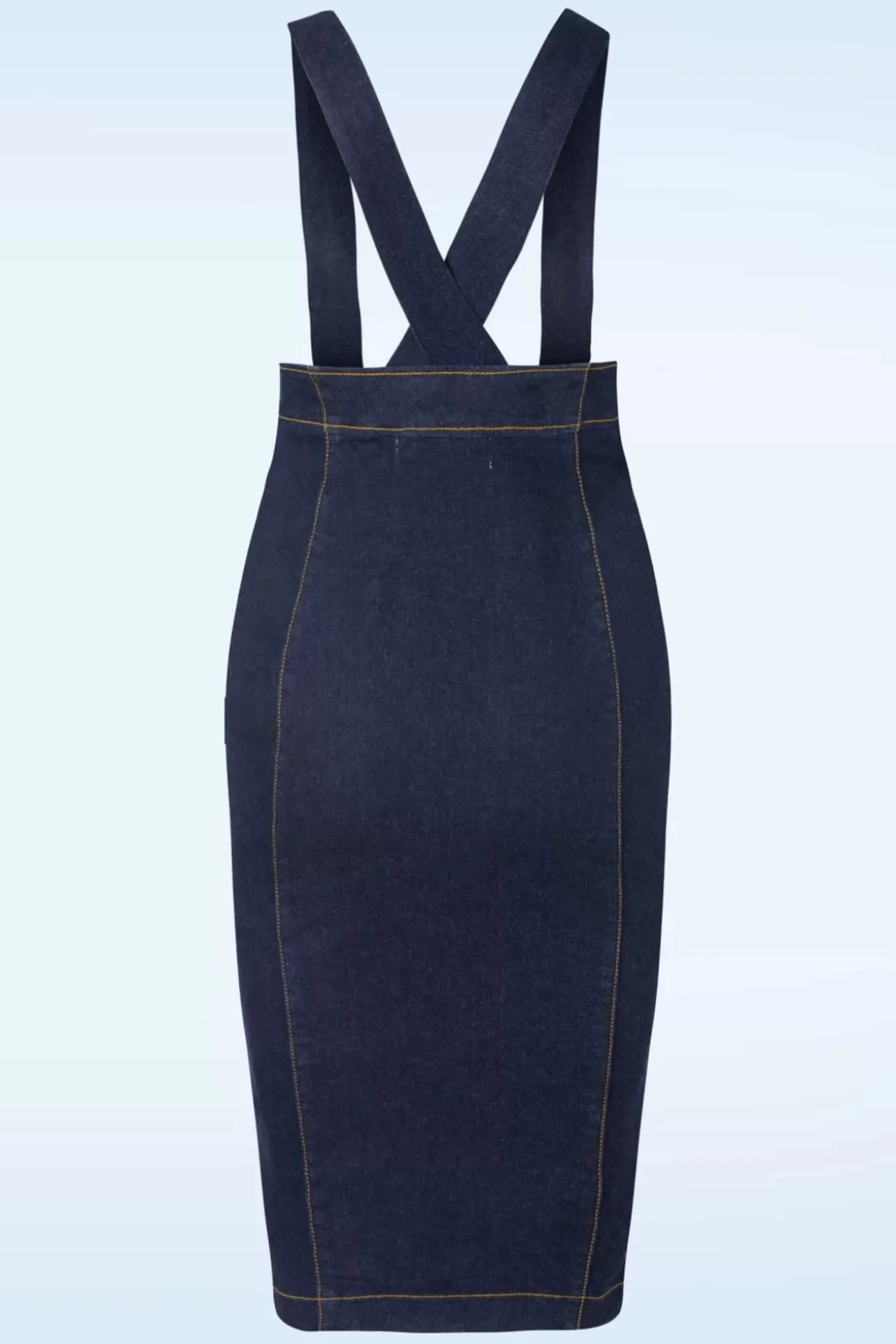 mona_lee_pencil_rok_in_cl_3.webp Mona Lee Pencil Rok In Classic Denim-Rock-a-Booty Clearance