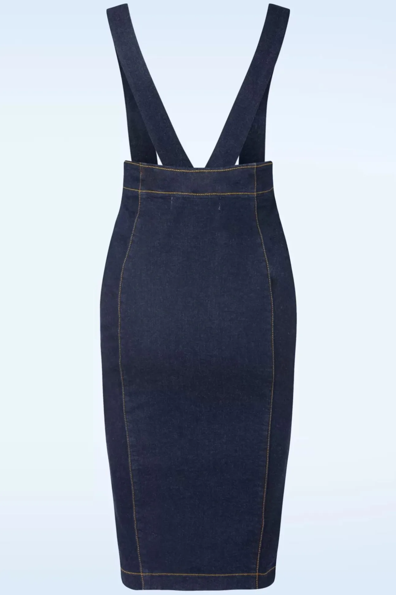 mona_lee_pencil_rok_in_cl_4.webp Mona Lee Pencil Rok In Classic Denim-Rock-a-Booty Clearance