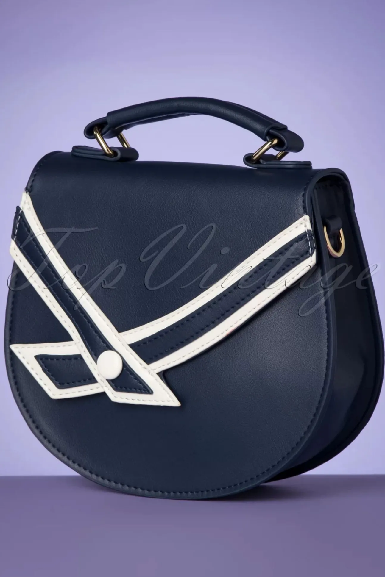 nautical_kelly_lee_handta_2.webp Nautical Kelly Lee Handtas In Marineblauw-Banned Retro Best Sale