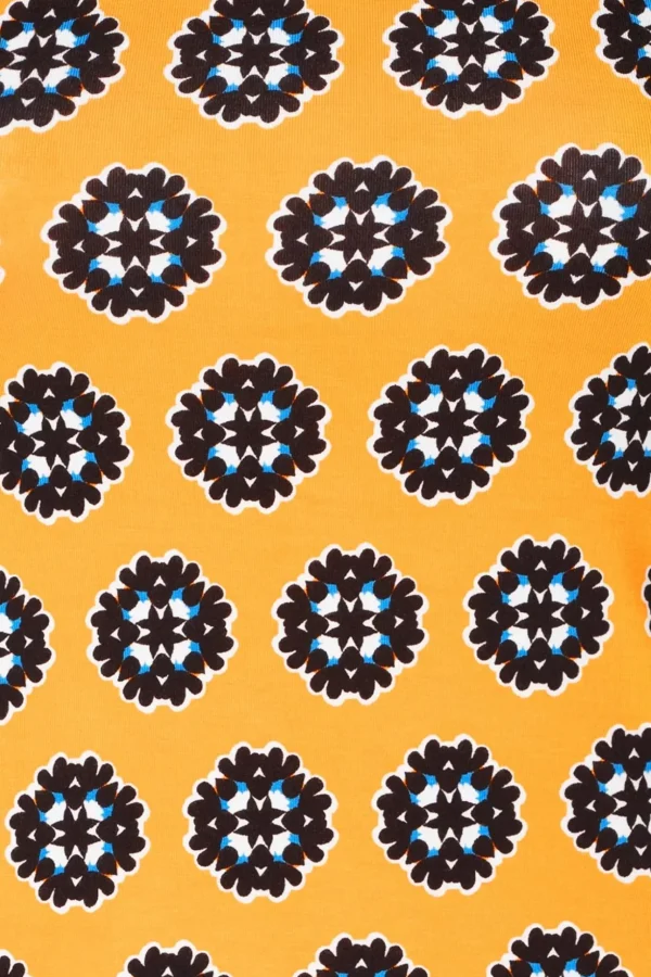 Nylah Jurk In Geel-Surkana Fashion