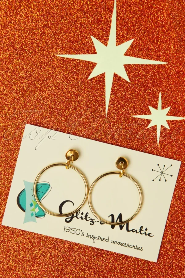 Ooringen In Goud-Glitz-o-Matic Cheap